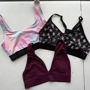 PINK sports bra bundle